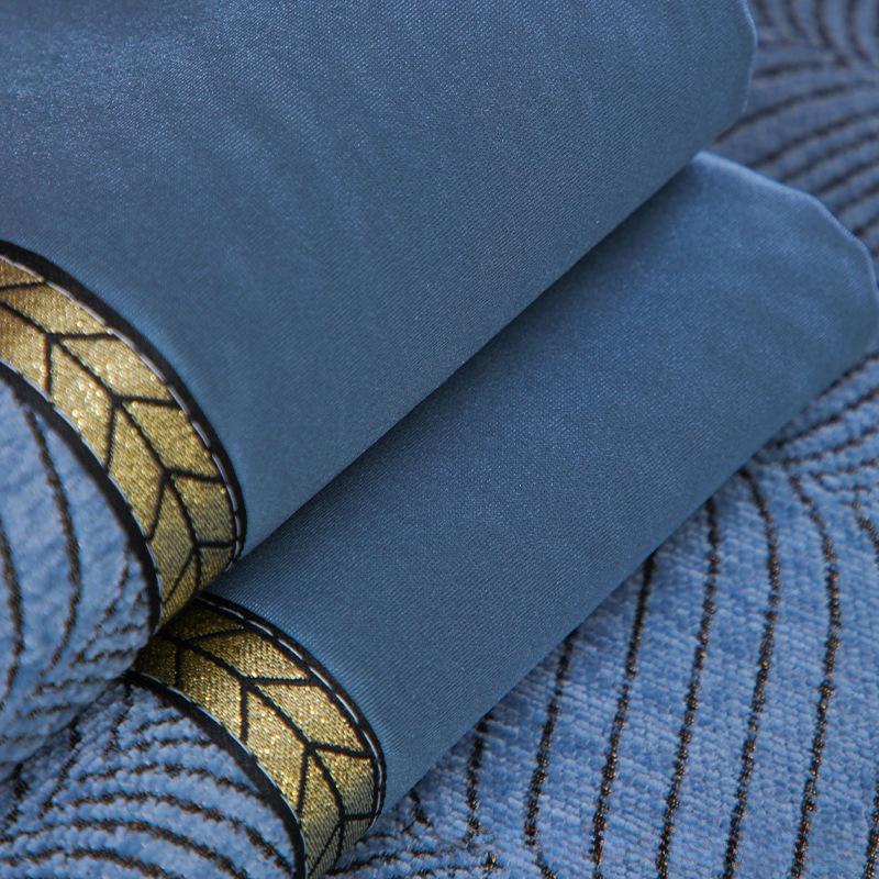 Luxury Sofa Cushion Summer Light Luxury and Simplicity Modern Fashion High-End Genuine Leather Four Seasons Universal Non-Slip Sofa Cover Towel