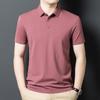 Herren Sommer-Poloshirt in Unifarben, Atmungsaktiv