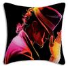 Custom Super Star Michael Jackson Pillow Covers Cartoon Sofa Decorative Home Doublesided Printing Short Plush Cute Cushion Cover