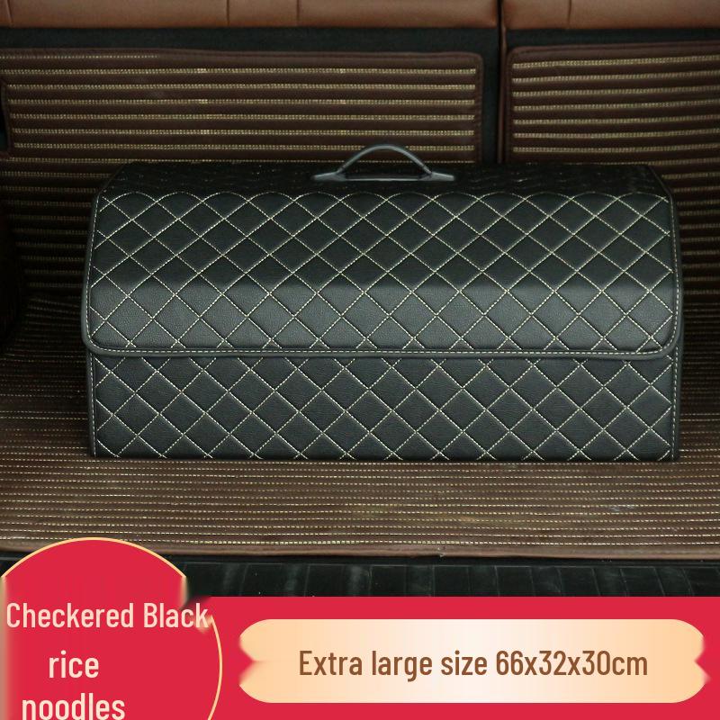 

Ящик для хранения багажника: Многофункциональный складной автомобильный органайзер с кожаной отделкой с логотипом