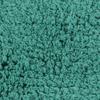 VidaXL Jeu de tapis de salle de bain 3 pcs Tissu Turquoise