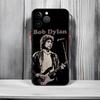 Legendary Folk Singer B-Bob Dylan Phone Case Black Matte Thin Phone Case For iPhone17 16 15 14 13 ProMax