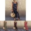 Elegant Womens Summer Sleeveless Holiday Long Boho Kaftan Tank Dress For Beach