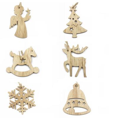 12x Vintage Style Christmas Wooden Pendants Decoration Choice Christmas Decoration Christmas Tree