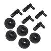 5 Pack Gas Line Handle Replacement Units Cost-Effective Fuels Tank Rods PVC Texture for Improved Equipment Longevity