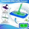 4/6Pcs Mop Cloth Cover Easy to Clean Efficient Deep Cleaning Deep Wet Wash Mop Pads Multifunctional Cleaning Companion