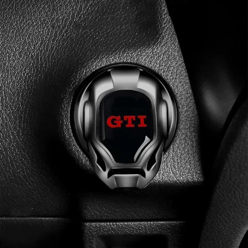 

New Car One-click Start Stop Button Sticker Cover for Volkswagen GTI Golf Passat Jetta Touareg Tiguan Polo Scirocco Beetle