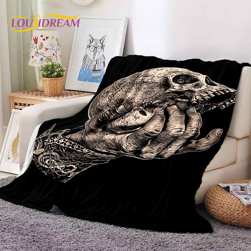 Nordische Wikinger Odin Walhalla Walknute Weiche Decken, Warme Kuscheldecke Bequeme Decke für Picknick Betten Sofa Zuhause Schlafzimmer