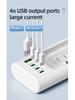 American Standard USB Power Strip: Safe & Durable Converter Plug for US, Mexico, Canada, Taiwan