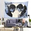 VIKAMA Stylized Hockey Rivalry Tapestry Will Bring A Nostalgic Competitive Atmosphere To Your Bedroom Game Room