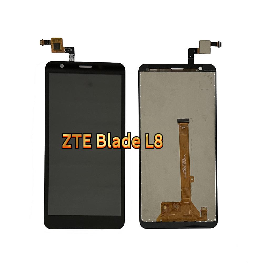 LCD Screen and Digitizer Full Assembly for ZTE Blade L8;Black; + Tools