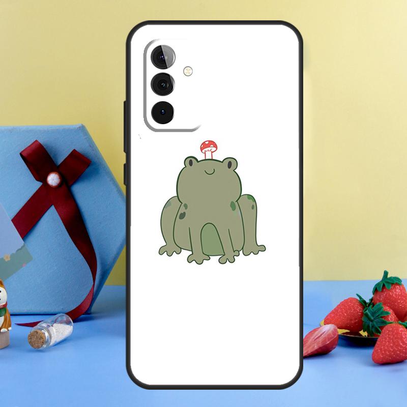 

чехол с грибной лягушкой для Samsung Galaxy A13 A33 A53 A16 A17 A54 A34 A14 A15 A35 A55 A52 A12 A32 A26 A36 A56 Samsung A12
