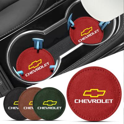2Pcs Coaster Water Cup Bottle Holder Anti-slip Pad Mat for Cruze Captiva Sonic Spark Onix Aveo Orlando Malibu Camaro