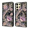 For Samsung Galaxy S25 Ultra Wallet Case Pattern Printing Stand Leather Flip Phone Cover