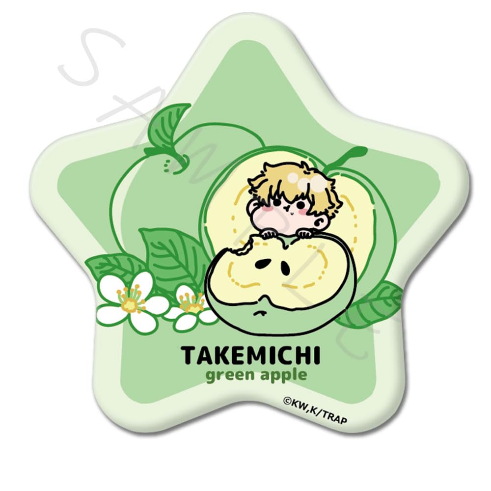 

7th edition can badge Mocho NA Tokyo Revengers [Hanagaki Budo] Star-shaped