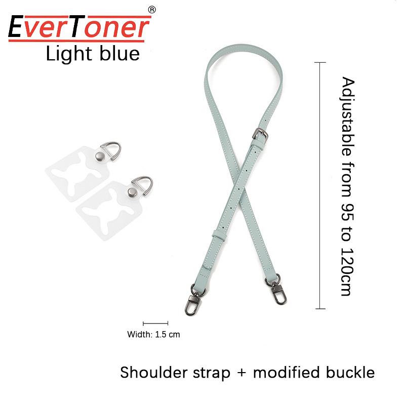EverToner Leather Bag Strap Women Handbag Handle Shoulder Crossbody Bag Straps Replacement Belt For I M Tote Bag Accessories