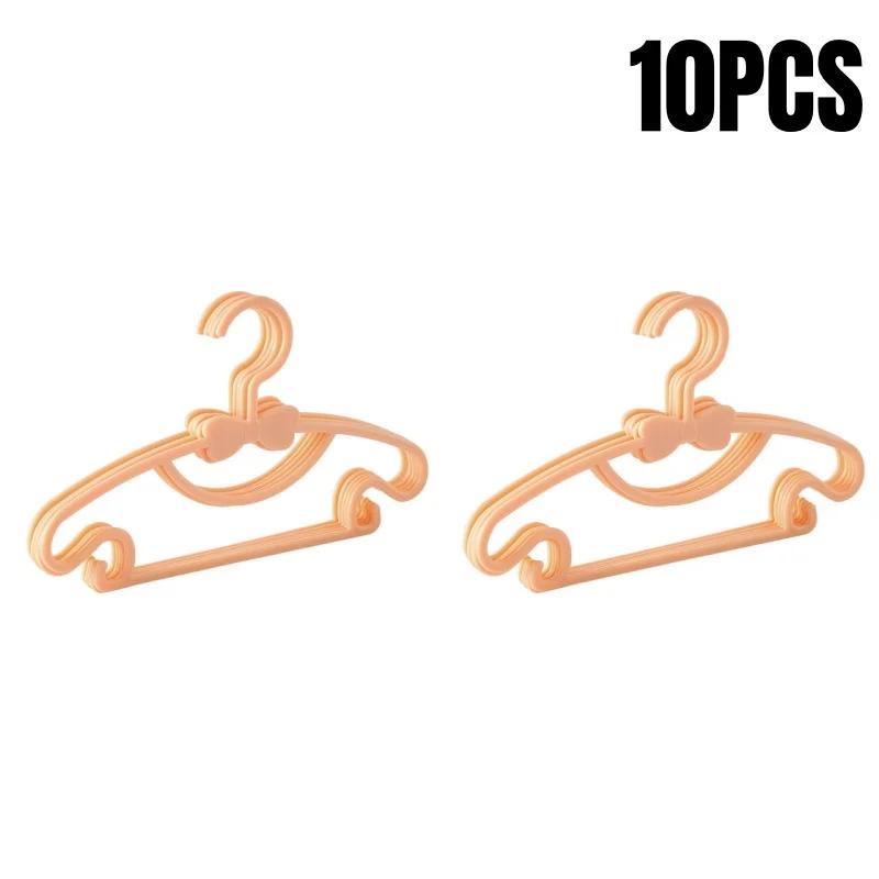 5-50Pcs Baby Hangers Plastic  Clothes  Hanger for Nursery Children Hangers Toddler Infant Portable Coats  Rack Baby clothes Bra