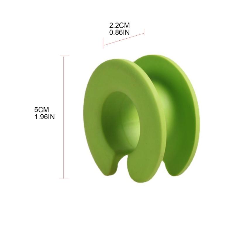 10pcs Silicone Clothes Hanger Fixed Hook Windproof Hanger Fixing Buckle Practical Fixing Ring Prevent Clothes Blowing Down