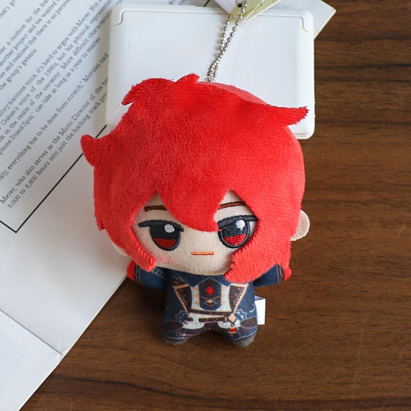

Genshin Impact Чиби Тарталья Плюшевый Подвеска Брелок Украшение 11-12cm