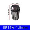 ER11A Collet Holder Spindle Motor for Engraving Machine - Elastic Tool Chuck & Nut Cap Accessory