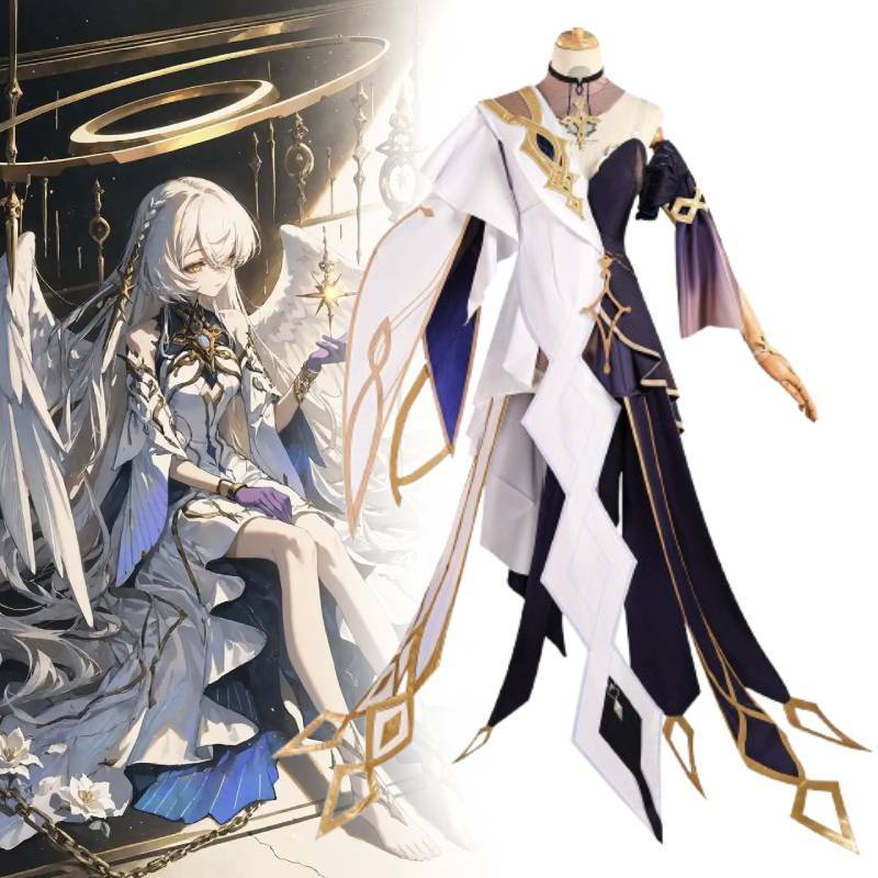 Genshin Impact Istaru Cosplay Costume With Accessories For Anime Role Play