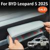 Car Door Armrest Heightening Pad For BYD Leopard 5 2025 Modified Auto Door Armrest Leather Protection Pad Car Upgrade Parts