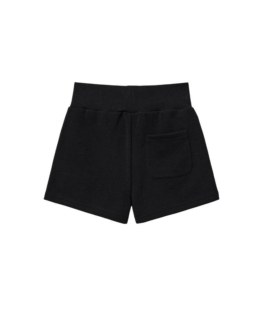 Lougeu Micro Sweat Shorts_Black