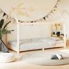 VidaXL Cadre de Lit d'enfant Lit Cabane d'enfant Structure de Lit pour Enfants Chambre d'enfant Maison Intérieur 70x140 cm 283346