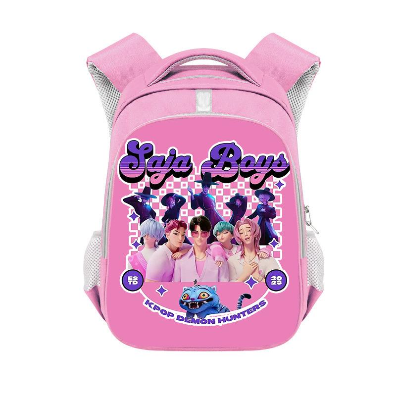 Witch Hunters Children'S School Bag Student Printing Large Capacity Storage Backpack Casual Burden Reduction Wear-Resistant Backpack