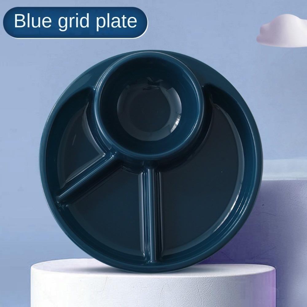 Compartment Design Bariatric Plate Weight Management Durable Portion Plate Nutrition Control Divided Plate Meal Prep