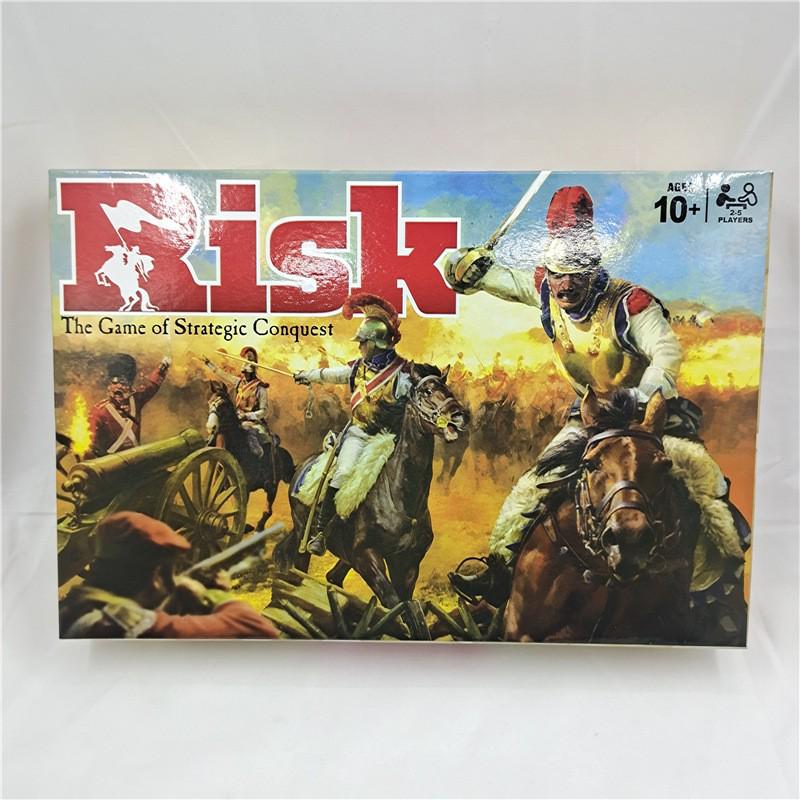 Classic RISK Board Game: Interactive English Card Edition