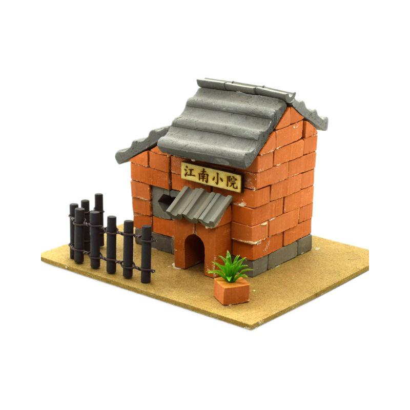 Little Bricklayer DIY Cement House Building Blocks - Educational Toy for Children