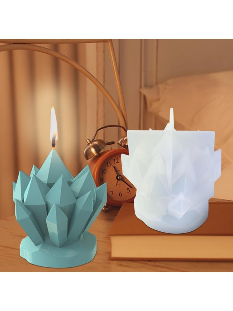 Crystal Cluster Mold Resin Simulation Original Stone UV Epoxy Resin Mold Handmade Decorations Crystal Stone Casting Mold