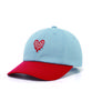Rlxmc Melting Heart Two-Tone Ball Cap_Light Blue