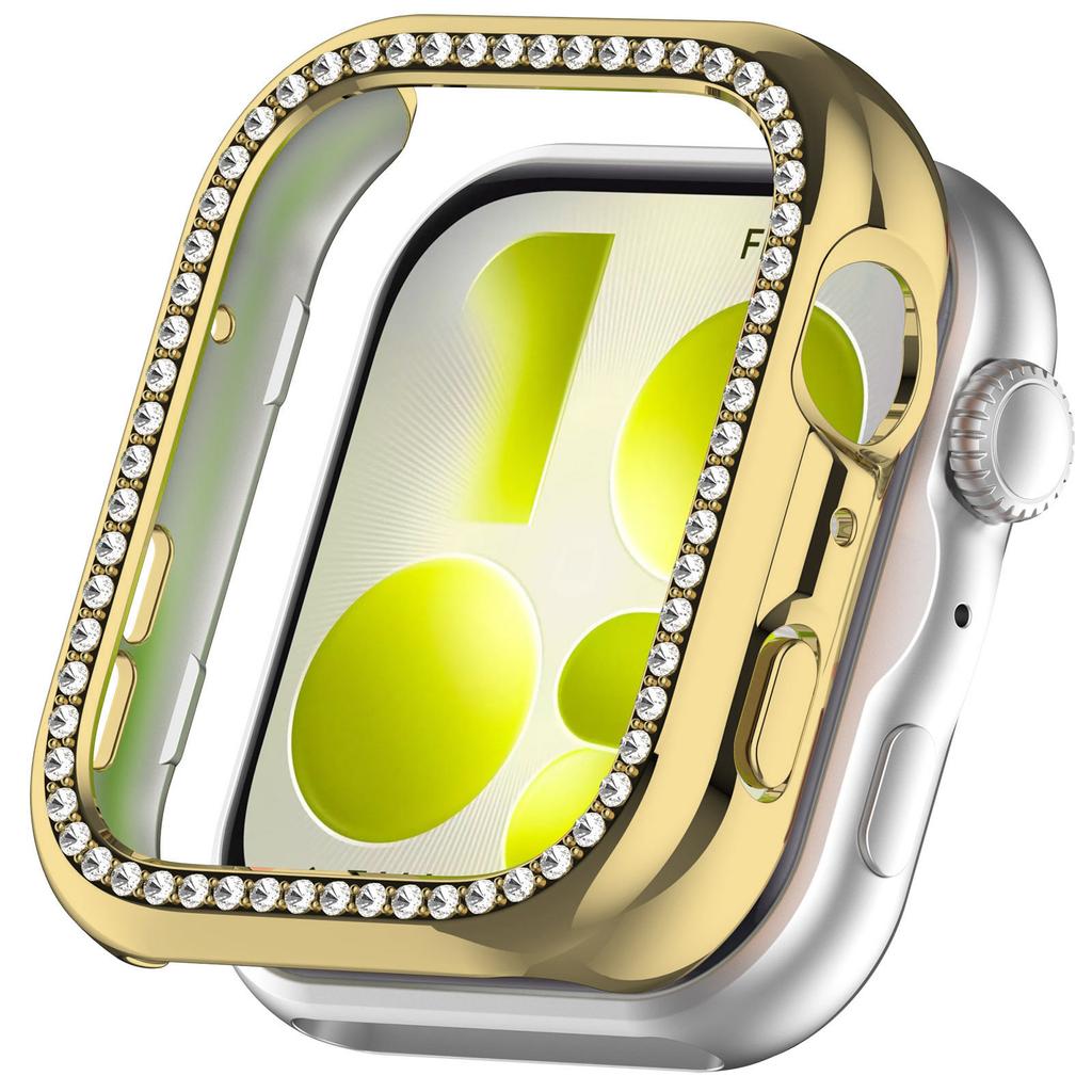 Custodia Protettiva Per HUAWEI Watch Fit 5/5 Pro Protezione Schermo Bordo Bumper Cornice in PC con Diamanti Vuoti guscio huawei watch fit 4 Pro Protettiva