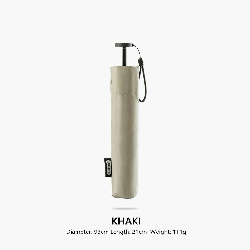 

Складной зонт от дождя для женщин и мужчин, сверхлегкий портативный дорожный японский зонт, ветрозащитный, 6 К, мини-прозрачный зонт, Парагвас хаки