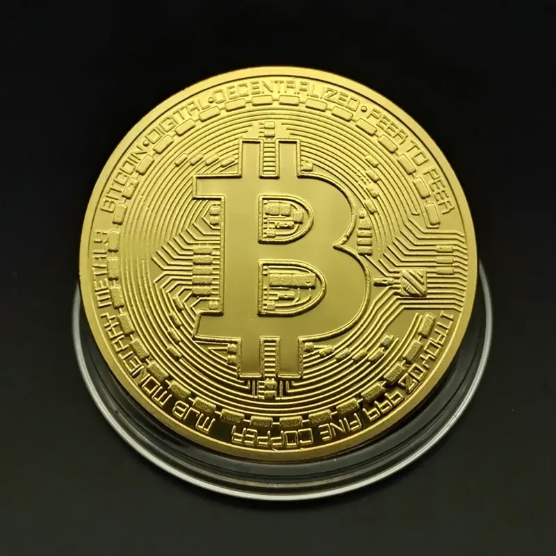 10/20pcs Exquisite Bitcoin Collectible, Virtual Currency Perfect for BTC Holders and Craft Enthusiasts in a Gift Box Set
