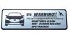 Honami Works MAZDA6 Mazda 6 Security Emblem 24 Hour Surveillance Dash Cam GPS Tracker Sticker
