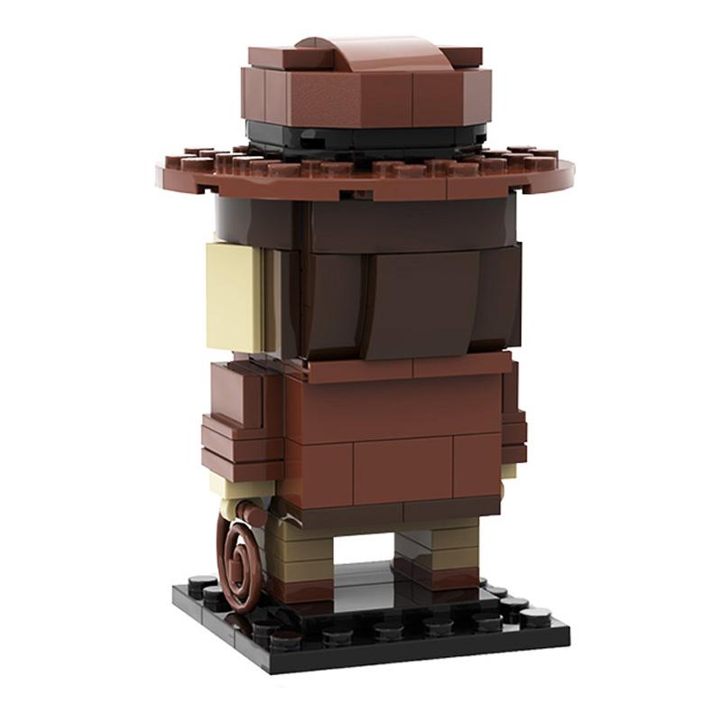LEQUMOC Indianaed Film I Predatori dell'Arca Perduta Protagonista Jones Action Figures Blocchi da Costruzione Giocattoli Educativi per Regalo