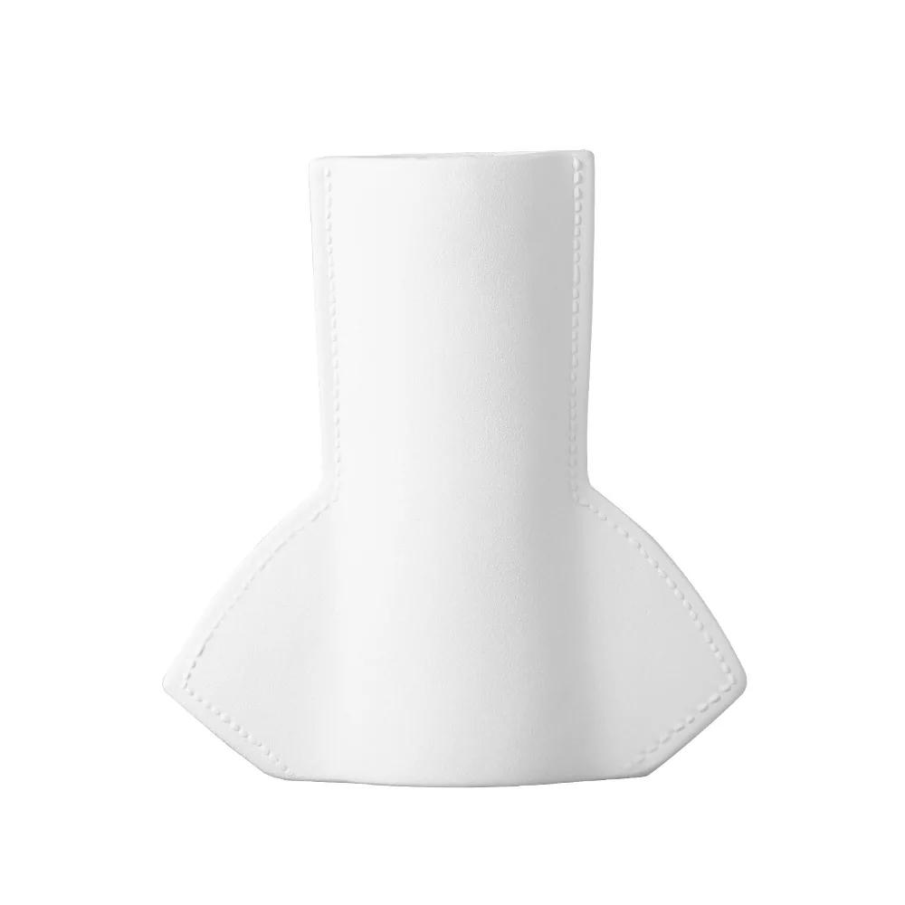 Ceramic Vase Colored Geometry Flower Vase Ceramic Handicrafts Flower Arrangement Accessories Home Decoration Terrarium