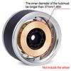 2/4Pcs Brass Internal Counterweight 62g for 1.9 2.2 Inch Wheel Rims Axial SCX10 90046 TRX4 TRX6 1/10 RC Crawler Car Parts