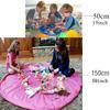 Ungiftig 1 Stück Multifunktionale Tragbare Kinder Spielzeug Aufbewahrungstaschen Bausteine Spielzeug Spielmatte Bausteine Spielzeugtaschen Für Weihnachtsgeschenk