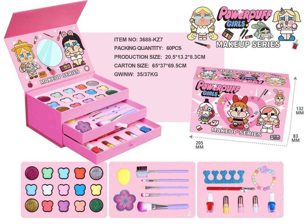 Children's Witch Hunting Makeup Handbag Set - Princess Dress-Up & Playhouse Accessories