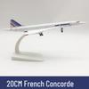 1:200 Scale Air France-British Airways Concorde Alloy Model - Civil Aviation Collectible Gift