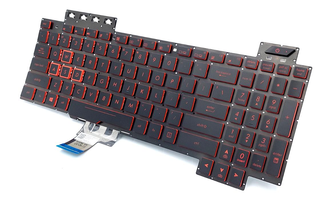 Podsvietená klávesnica Asus ROG FX504 FX505 FX705 FX80 FZ80 ZX80 FX80G ZX80G GL703GM