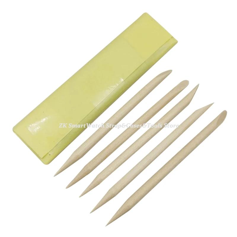 Watch Parts Movement Cleaning Clay Green Rubber Putty Cleaner with Wooden Stick for Watchmakers Accessories Watch Repair Tool