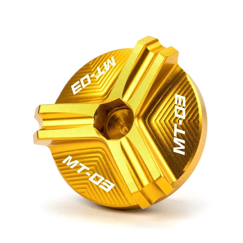 Motorcycle accessories Engine Oil Filler Cap Plug Cover screw For Yamaha MT07 MT03 MT10 FZ07 FZ10 MT25 MT 03 07 10 25
