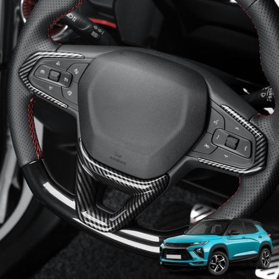 ABS Interior Steering Wheel Frame Cover Trim For Chevrolet Trailblazer -2025