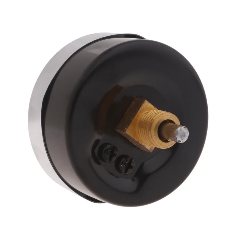 0-16Bar 0-120℃ Pressure Gauges Steel  1/4inch 2.4in Pressure Gauges Thermomanometer