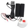 Weatherproof 3 Speed Temperature Control Heated Grips For Motorcycle Handlebar Built In Intelligent Thermal Protection